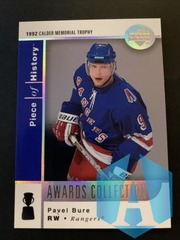 2002-03 UD Piece Of History Awards Collection #AC20 Calder Trophy Pavel Bure
